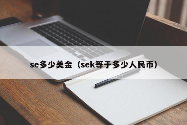 se多少美金（sek等于多少人民币）