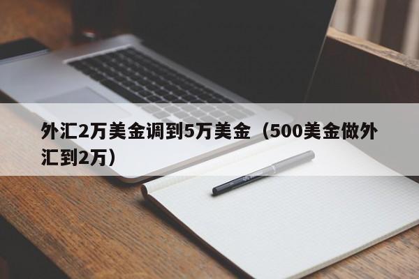 外汇2万美金调到5万美金（500美金做外汇到2万）